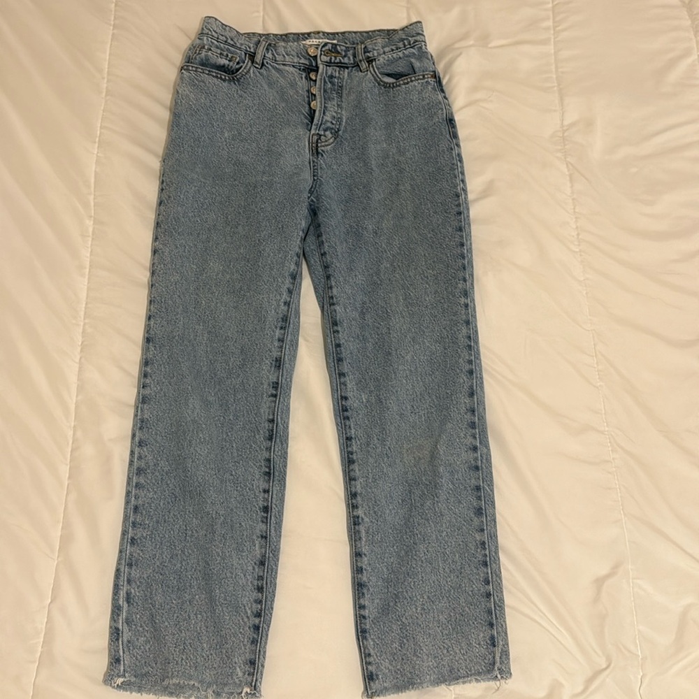 PacSun high rise straight jeans